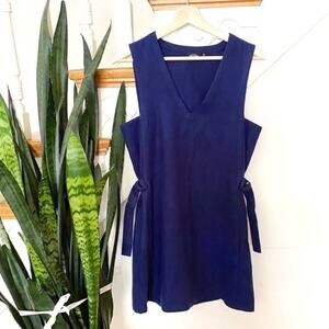 kate spade saturday blue mini dress size S